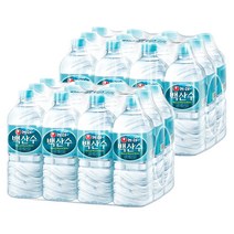 백산수 생수, 1L, 24개