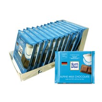 리터스포트 알파인 밀크, 100g, 12개입