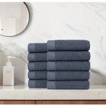 코멧 홈 헤링본 타월, 다크블루, 10개