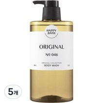 해피바스 오리지널컬렉션 바디워시 오리지널, 910g, 5개