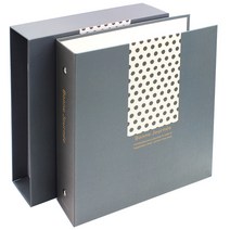 중형 바인더 앨범 포켓식앨범, 도트, 50매