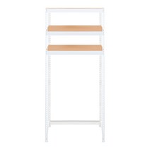 스피드랙 V2 세탁기 선반 3단 800 x 500 x 2100 mm, 화이트(앵글)