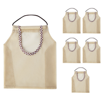 MEO 다용도 야채 마늘 과일 메쉬망 L, 혼합색상, 6개