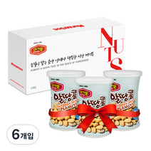머거본 알땅콩 135g, 6개