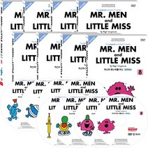 EQ의 천재들 미스터 맨과 리틀미스 8종세트 MR MEN AND LITTLE MISS, 8CD