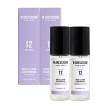 더블유드레스룸 드레스 & 리빙 클리어 퍼퓸 S2 70ml, No 12 베리베리, 2개입