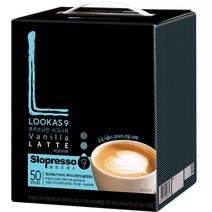 루카스나인 시그니처 바닐라 라떼, 16.9g, 50개입