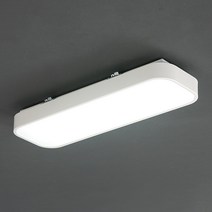 샤미즈 슬림 LED 주방등 다목적등 20W 천장밀착형 삼성칩 플리커프리 주광색, 화이트