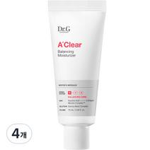 닥터지 에이클리어 밸런싱 모이스처라이저 데이크림, 4개, 70ml