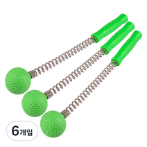케이케이컴퍼니 골프공 안마기, 6개입, 그린