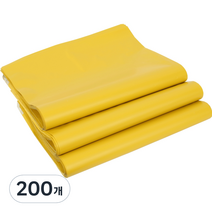 원포장산업 HDPE 이중지 택배봉투 겨자, 200개