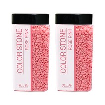 로라펫 컬러스톤 1300g, 로즈핑크, 2개