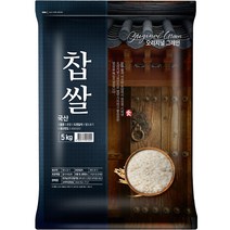 오리지널그레인 2022년산 햇곡 찹쌀, 5kg, 1개