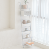 피티즘 인테리어 철제 6단 선반, 그레이