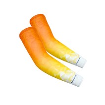 인콘트로 써밋 레포츠 입체패턴 팔 쿨토시 양손 세트, 프리사이즈, 주황색