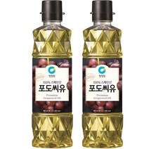 청정원 포도씨유, 900ml, 2개