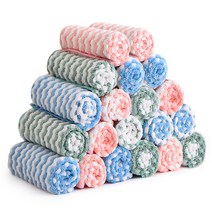 차이나다 빨아쓰는 극세사 물먹는 행주 랜덤발송, 20개