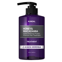 쿤달 허니 앤 마카다미아 헤어 트리트먼트 아카시아모링가향, 500ml, 1개