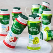 풀무원다논 액티비아 병 사과 포도, 1세트