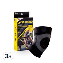 3M 후투로 스포츠형 고기능성 무릎 보호대 S, 3개