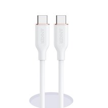 앤커 플로우 USB C to C타입 PD 고속충전 케이블 100W PPS호환, 90cm, 클라우드 화이트