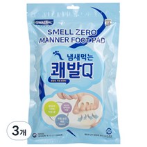 발냄새 먹는 쾌발Q 60매, 3개