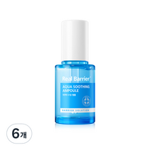 리얼베리어 아쿠아 수딩 앰플, 30ml, 6개