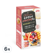 브레드가든 글루텐프리 아메리칸와플 믹스, 200g, 6개
