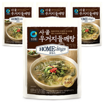 청정원 호밍스 사골 우거지 들깨탕, 450g, 450ml, 4개