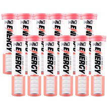 임팩트에너지 캔디 복숭아, 12개, 33g