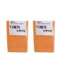데코즈인 다목적수세미 오렌지 대, 1개, 10개입
