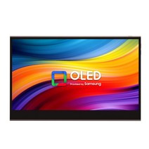 한성컴퓨터 33.7cm FHD DEX 포터블 배터리 멀티터치 모니터, 터치모니터 TFX133F OLED PRO