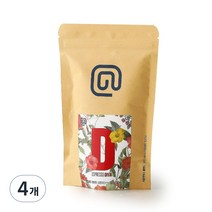 커피앳웍스 디바 커피원두, 홀빈(분쇄안함), 100g, 4개