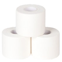 파쿠스 스포츠 면 테이프 씨테이프 C-TAPE 화이트 5cm x 9.1m, 3개, 1개입