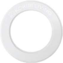 코끼리리빙 울트라 마그네틱 자석링 1p, 화이트, P2HA-0095