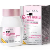 뉴트리디데이 프리미엄 고농축 락토페린 600 30g, 30정, 1개