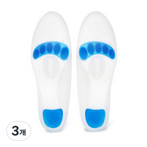 우공토 닥터인솔 실리콘 깔창 전체 XL, 3개