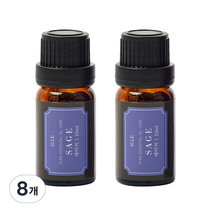 알레 비건 아로마 에센셜 오일 세이지, 10ml, 8개
