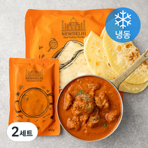 뉴델리 램마크니 180g + 버터난 180g (냉동), 2세트
