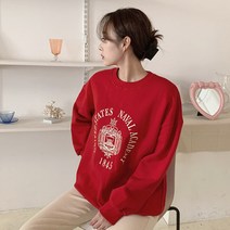 레터 뉴기모 라운드 맨투맨