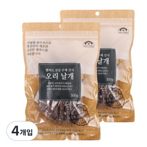 벨버드 강아지 건강수제간식, 오리날개 맛, 4개입