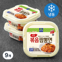 면사랑 볶음짬뽕면 (냉동), 368g, 9개