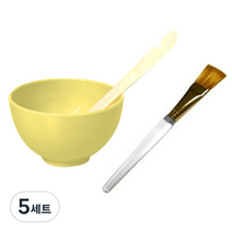 자연마을 팩도구 3종세트, 혼합 색상, 5세트