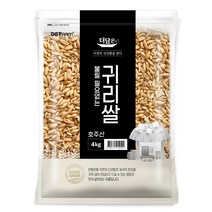 [대양품종쌀귀리] 더담은 불릴필요없는 귀리쌀, 4kg, 1개