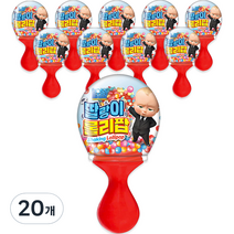 보스베이비 딸랑이 롤리팝 캔디 10p, 30g, 20개