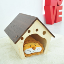 미르와나무 원목 강아지집 하우스, 초콜릿