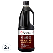 햇살담은 씨간장 숙성공법 양조간장, 1.7L, 2개