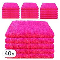 하트민 극세사 행주 45g 분홍, 40개