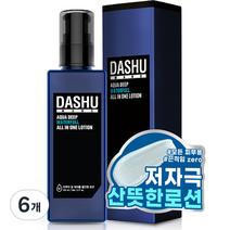다슈 맨즈 아쿠아 딥 워터풀 올인원 로션, 6개, 153ml