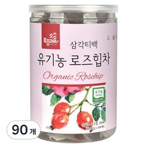 토종마을 유기농 로즈힙차, 90개, 1g